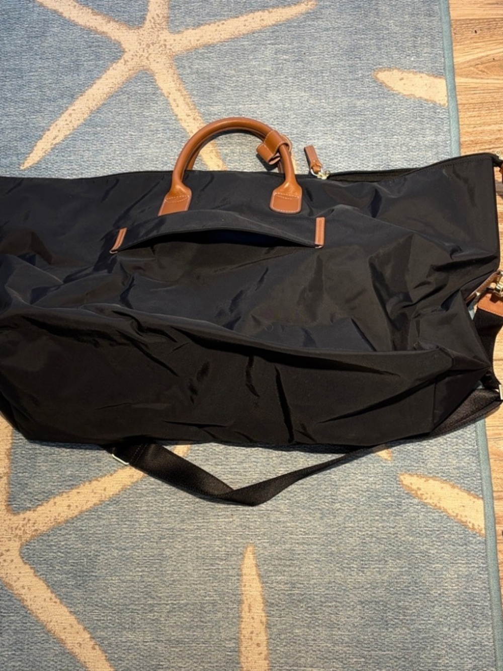 Brick’s Milano black x-bag 22” deluxe duffle bag